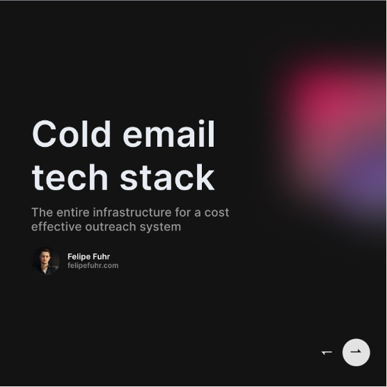 Cold Email Tech Stack Carousel